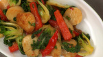 Stir-Fried Chili Bean Scallops