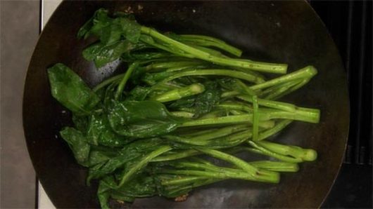 Stir-Frying the Dish