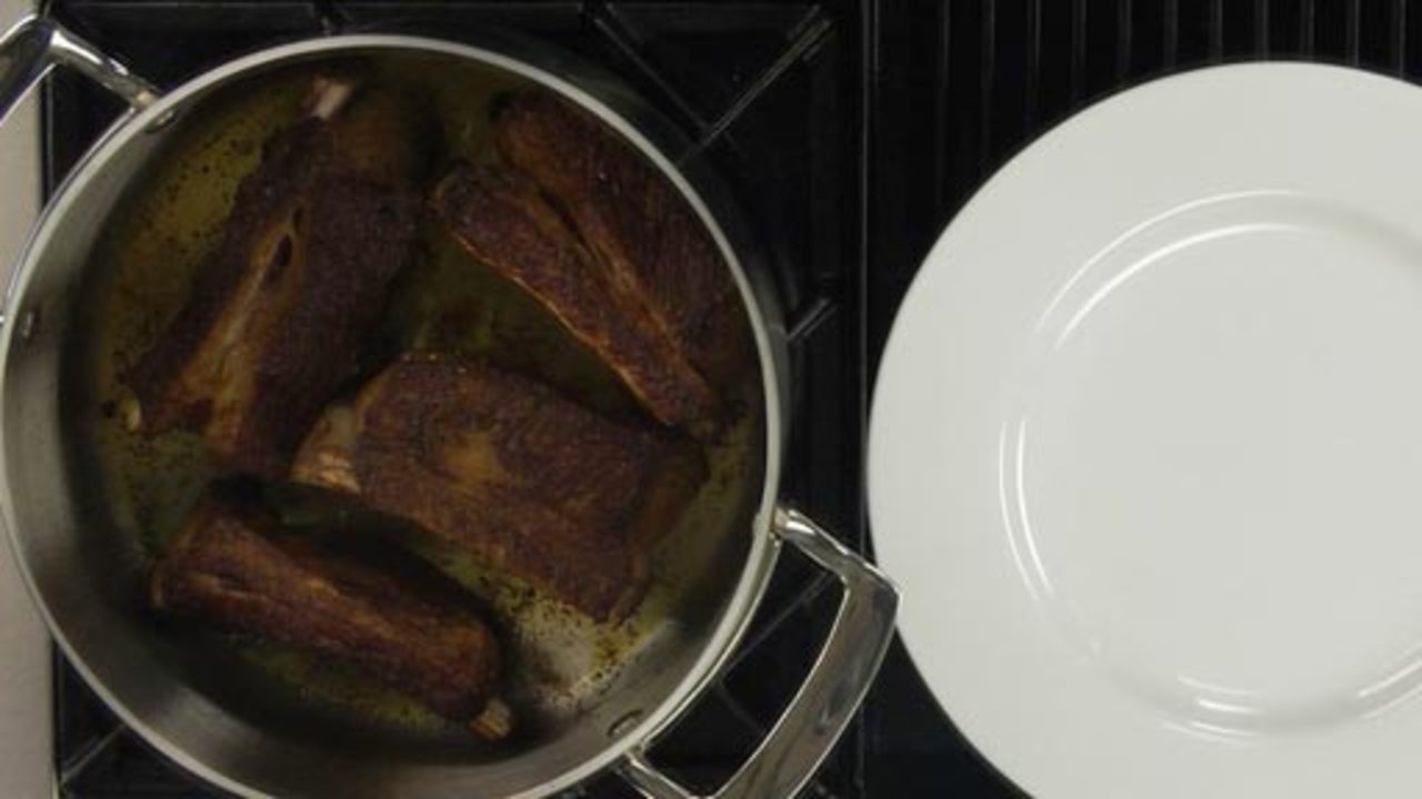 Searing the Ribs