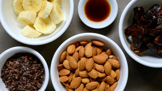 Preparing the Date Squares 
