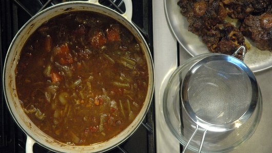 Finishing the Sauce 