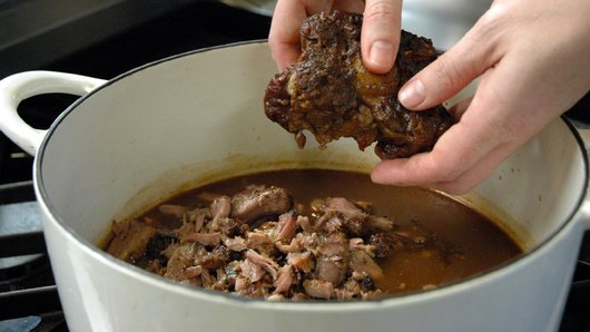 Breaking up the Meat 