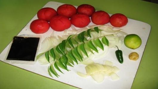 Prepare the mise en place