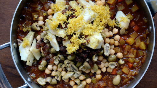 Starting the Tagine 