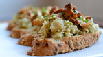 Artichoke & Mushroom Crostini 