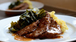 Braised Tempeh with Madeira Sauce 