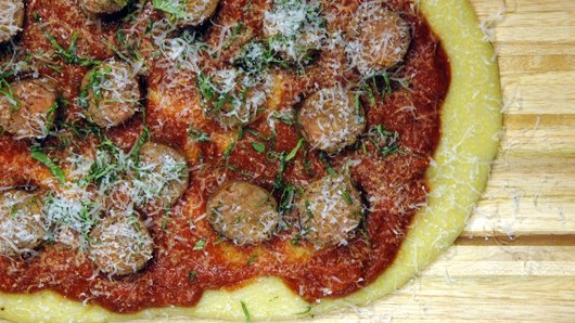 Finishing the Polenta 