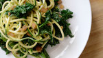 Creamy Kale & Zucchini Pasta 