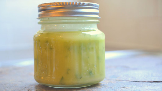 Making the Lemon Vinaigrette (Optional)