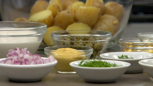 Preparing the Aioli