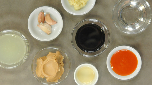 Preparing the Sauce