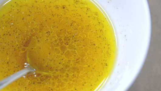 Preparing the Vinaigrette