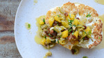 Cauliflower 'Steak' with Olive Pistou