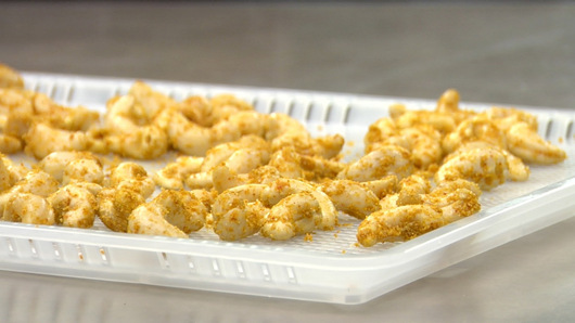 Dehydrating the Cashews