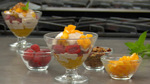 Mango Parfait w/ Vanilla Cream