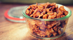Maple Chipotle Candied Walnuts