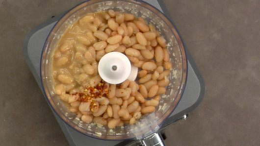 Finishing the Hummus