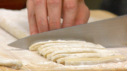 Rolling Out the Dough & Cutting the Noodles
