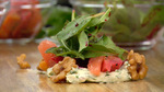 Roasted Beets & Grapefruit Salad with Cashew Herb Cheese