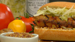Roasted Pepper Seitan Sausages 