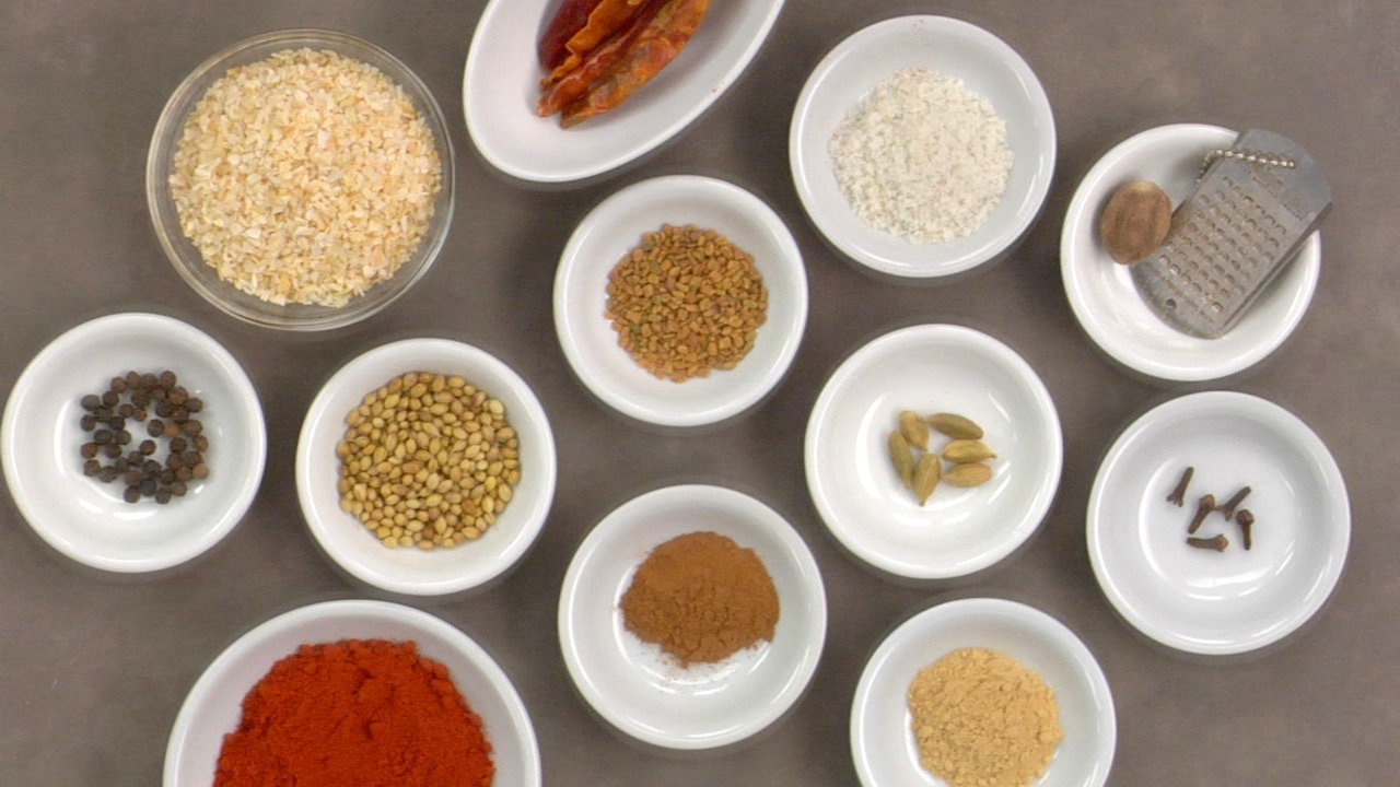 Preparing the Spice Blend