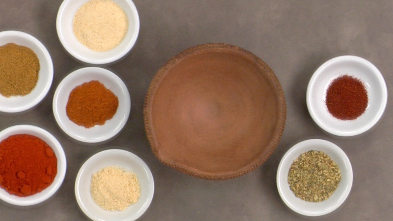 Preparing the Chili Powder