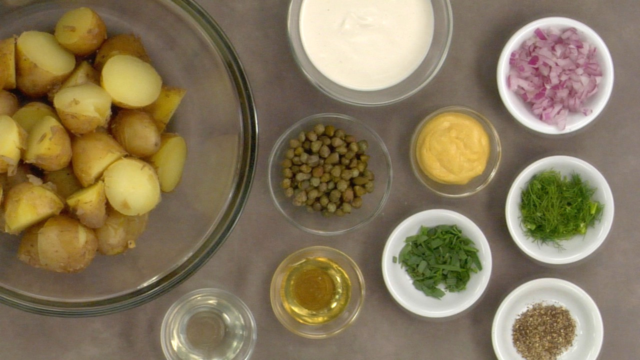 Preparing the Aioli
