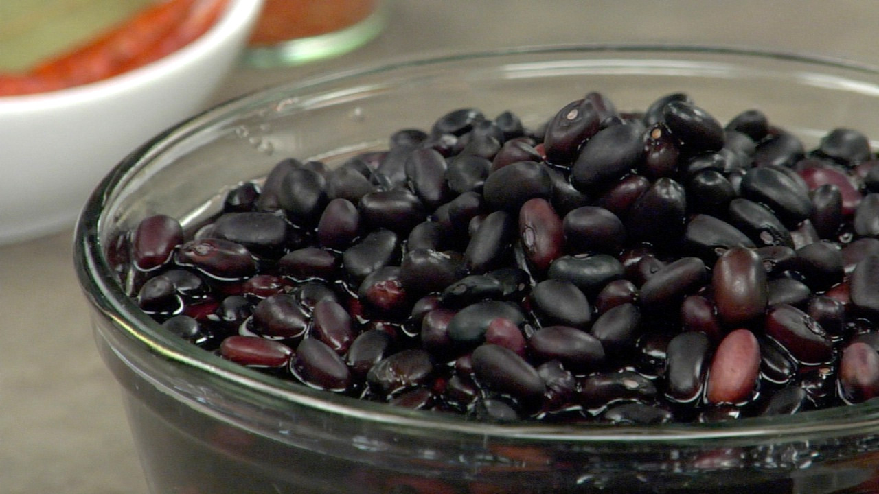 Preparing the Black Beans