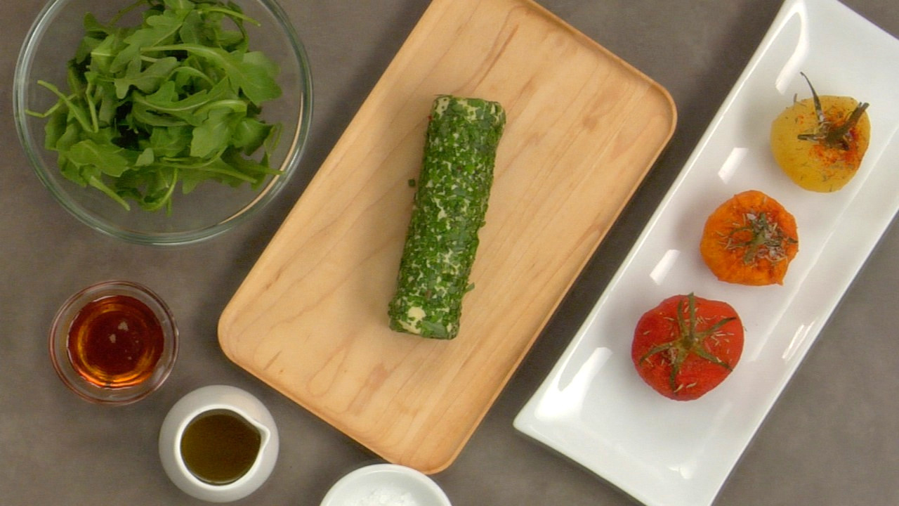 Preparing the Salad