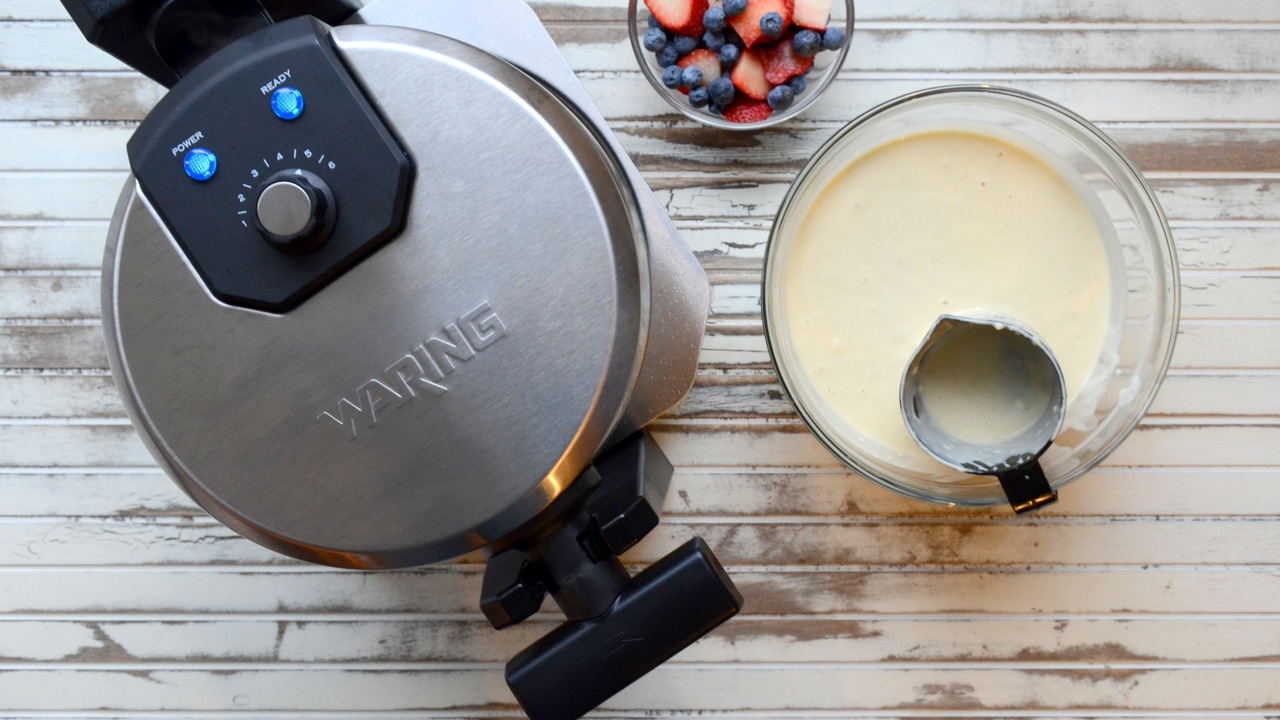 Preparing the Waffles