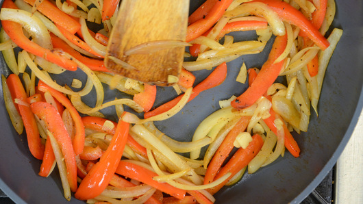Sautéing the Vegetables