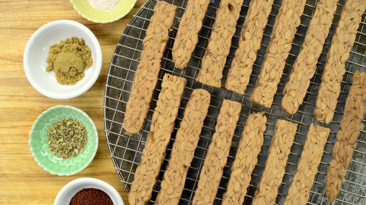Seasoning the Tempeh