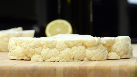 Preparing & Baking the Cauliflower 