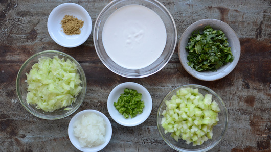 Making the Raita 