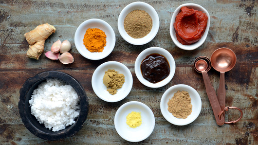 Making the Spice Paste 