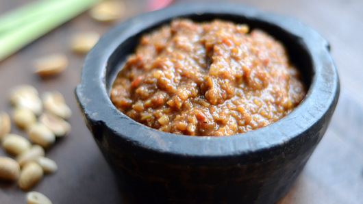 Making the Peanut Sauce | Optional 