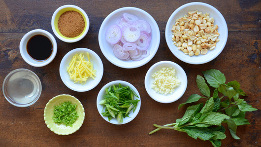Preparing the Mise en Place for the Sauce