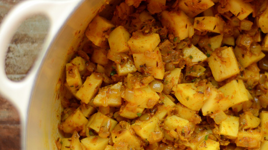 Adding the Vegetables & Finishing the Dish 