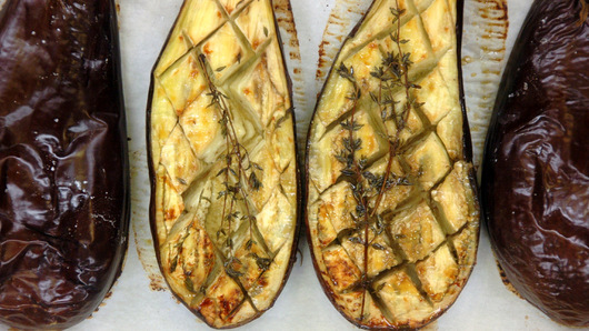 Roasting & Serving the Eggplant 
