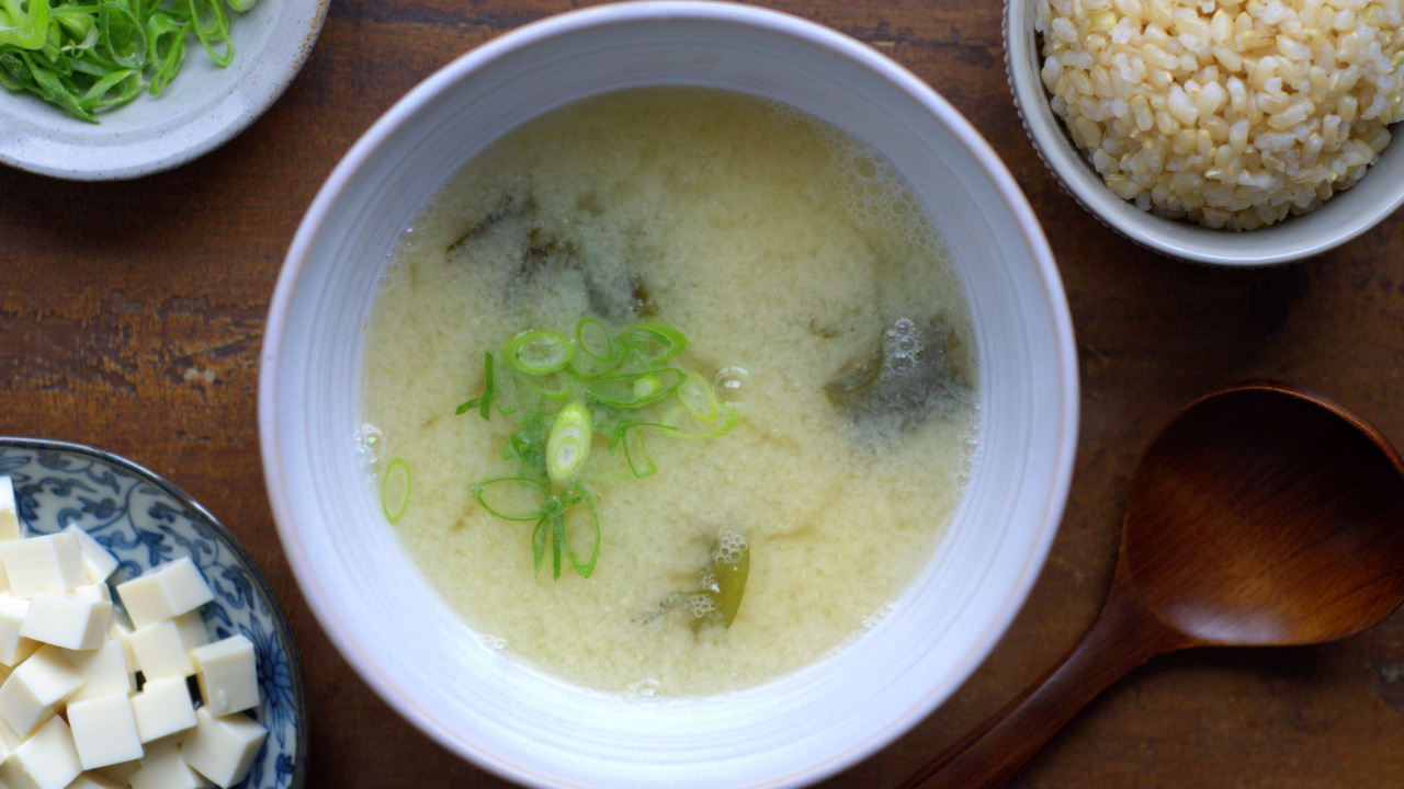 Vegetarian Miso Soup  Rouxbe Online Culinary School