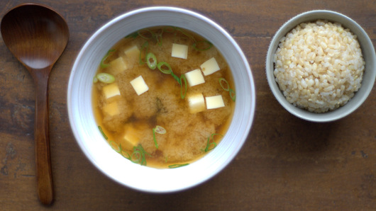 Making & Serving the Miso Soup 
