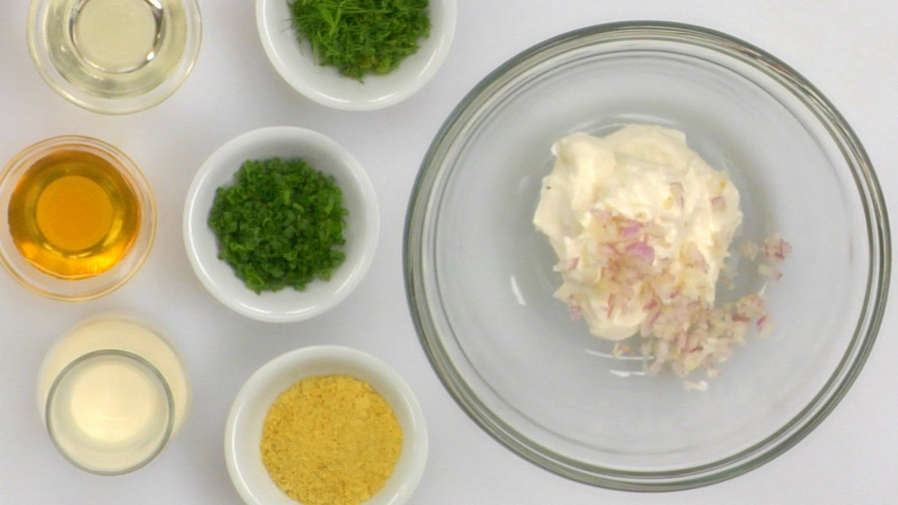 Making the dressing