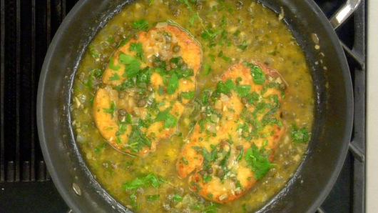 Making the Pan Sauce & Serving the Dish
