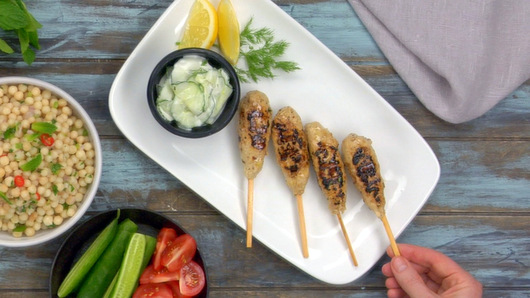 Cooking & Serving the Souvlaki