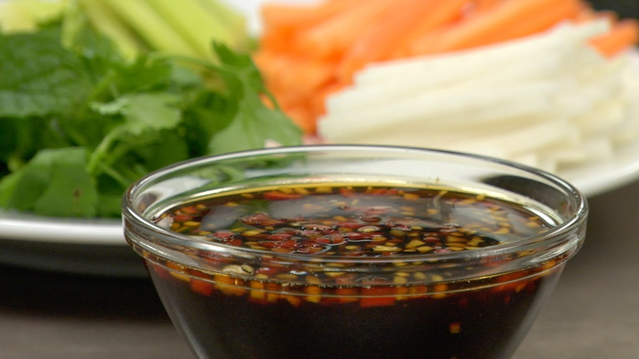 Preparing the Dipping Sauce