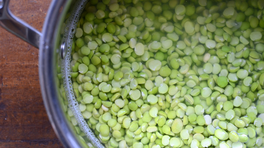 Cooking the Split Peas