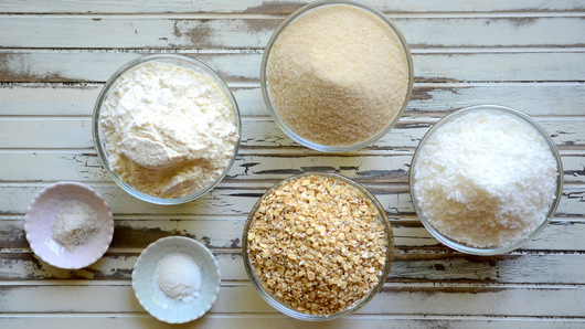 Gathering the Dry Ingredients