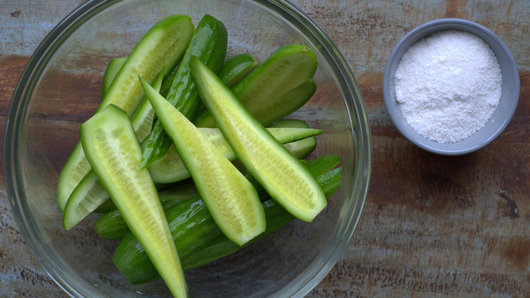 Salting the Cucumbers