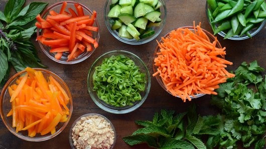 Finishing & Assembling the Salad 