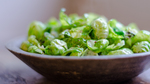 Brussels Sprouts w/ Miso Sesame Sauce 
